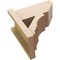 Ekena Millwork 7 1/2-in W x 14-in D x 14-in H Balboa Slat Rough Cedar Woodgrain TimberThane Outlooker, Primed Tan OUTUR075X14X14BOA24RCPR - alternate 2